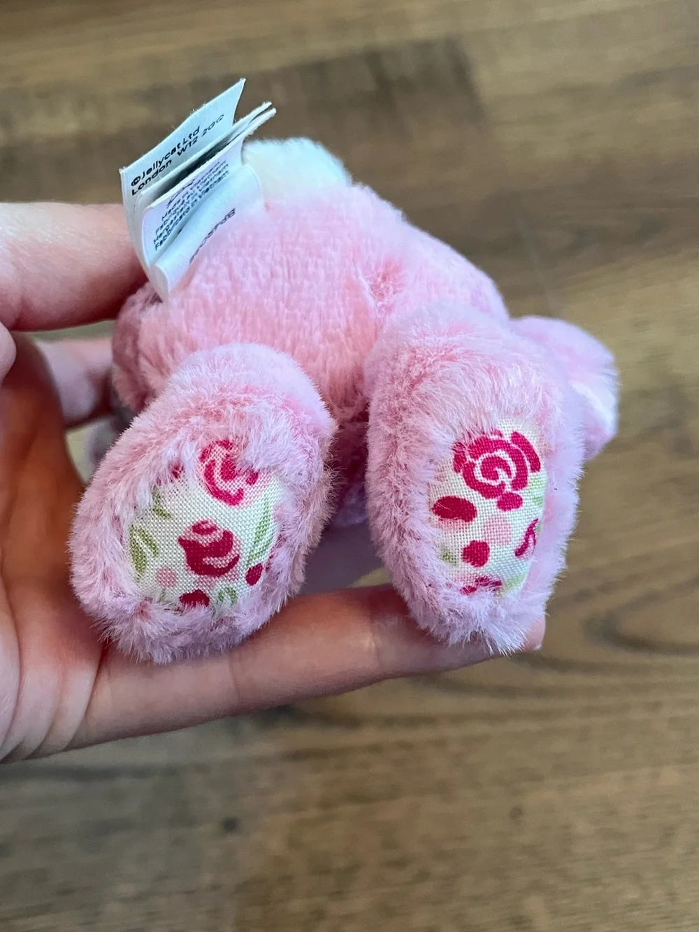 Jellycat Blushkin Blossom Bunny Bag Charm BNWT with dust bag